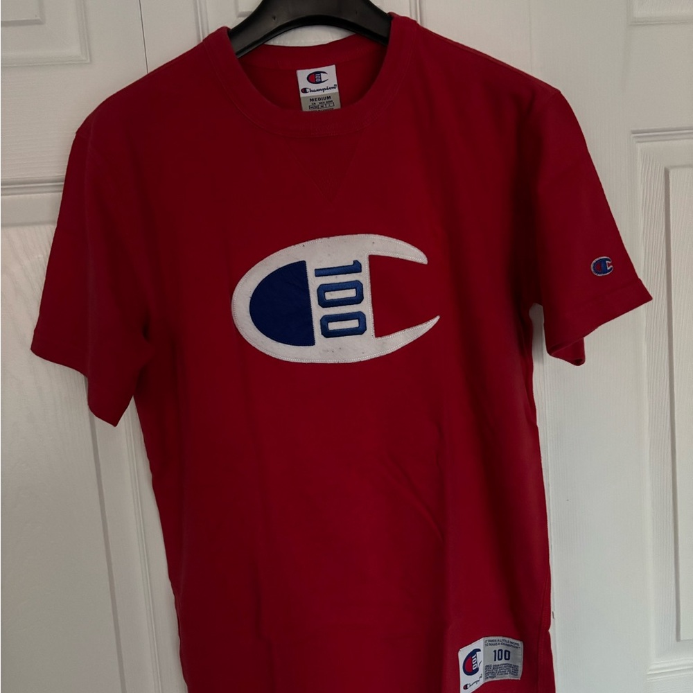 Champion Red Men's T-Shirt